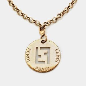 Fendi
Fendi FF Identification Gold Tone Charm
Bracelet